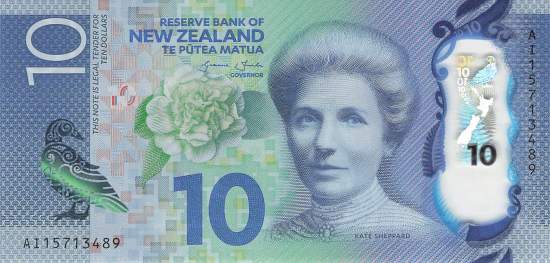 10 Dollar 2015 p.192a xf+